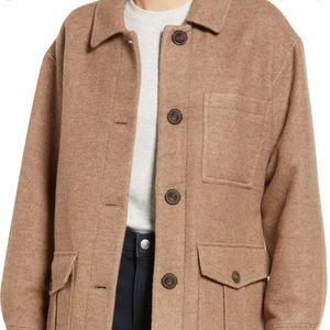 Madewell Belrose Shirt Jacket, Large